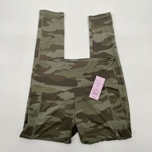 NWT Wild Fable Women Camo High Rise Legging Pants Pockets Size M‎ Anke Length